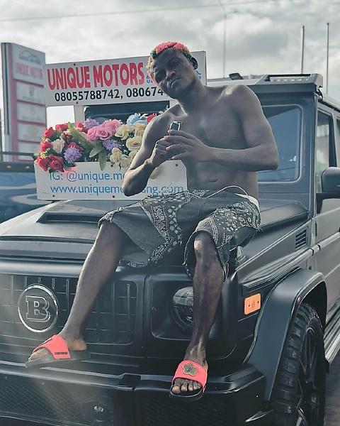 Singer Portable Adds Brabus G-Class To His Car Collection, 3 Months After Acquiring Range Rover - autojosh