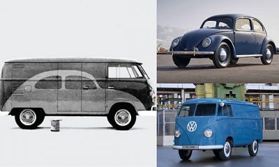 Did You Know : Volkswagen Beetle (Type 1) And Kombi (Type 2) Are Basically The Same Car - autojosh