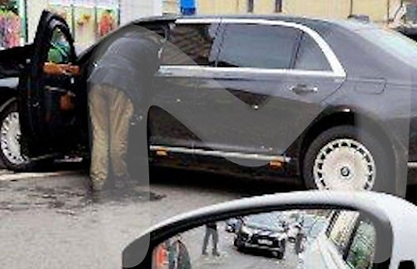 Russian-made Aurus Limousine Smashed Beyond Recognition After Colliding With Volvo XC60 - autojosh 