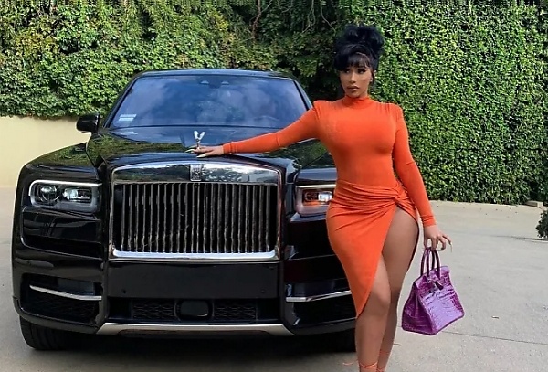 Rapper Cardi B Consider Selling Her Expensive Rides That Are Now Gathering Dust In Her Garage - autojosh 
