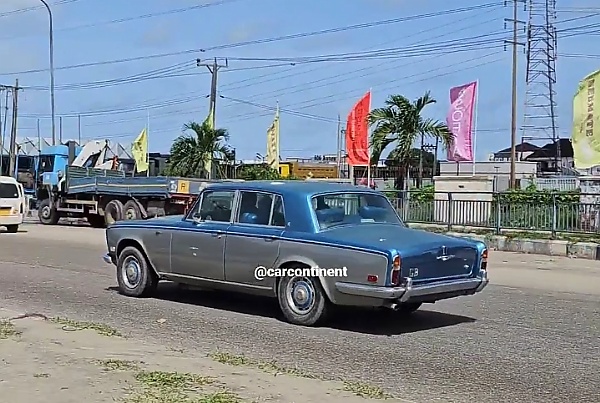 Classic 1960s Rolls-Royce Silver Shadow Spotted On The Nigerian Road - autojosh 