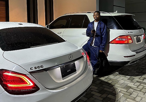 From Cleaner To Car Influencer : Ola Of Lagos Thanks God, Shows Off His All-white Mercedes Cars - autojosh 