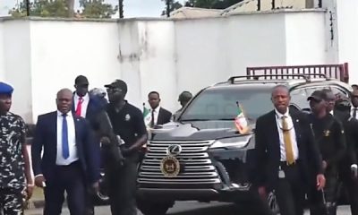 Cross River State Governor, Bassey Edet Otu : His Official Car, An Armored Lexus LX 600 SUV - autojosh