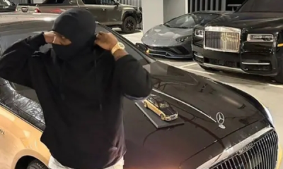 Famous Music Stars With Their Mercedes-Maybach S-Class By Virgil Abloh Worth $500,000 - autojosh