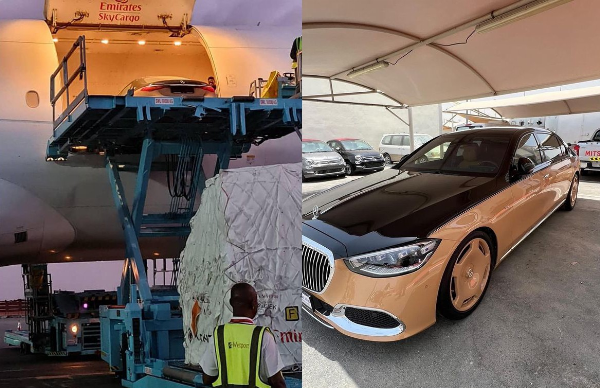 Davido’s One Of Only 150 Mercedes-Maybach By Virgil Abloh Worth $500,000 Finally Arrives Nigeria - autojosh