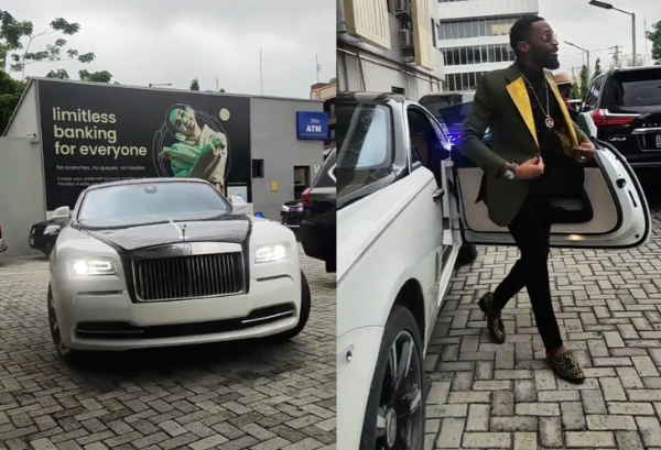 D’banj Partners With Parallex Bank, Singer Turned Up In A Rolls-Royce Wraith For Signing Ceremony - autojosh