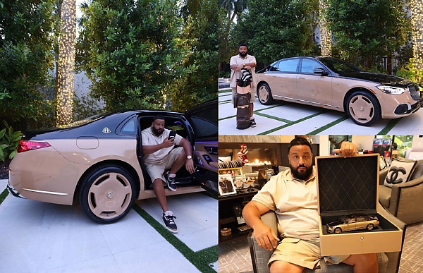 DJ Khaled Joins The 'Mercedes-Maybach S-Class S680 By Virgil Abloh' Club - autojosh