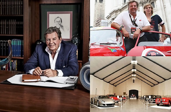 Africa's Richest Person : Cars Owned By South Africa's Johann Rupert, Including His Motor Museum - autojosh