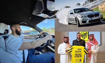 Karim Benzema Shows Off His New 616-hp BMW M5 F90 - autojosh