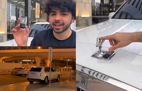 Man Left Keys To His ₦600M Rolls-Royce On The Bonnet For Hours To Show How Safe Dubai Is - autojosh