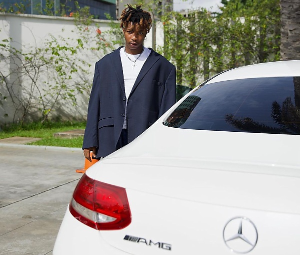 'I Used To Trek From Oke Ira To Ogba', Singer Magixx Says After Acquiring A Mercedes C-Class - autojosh 