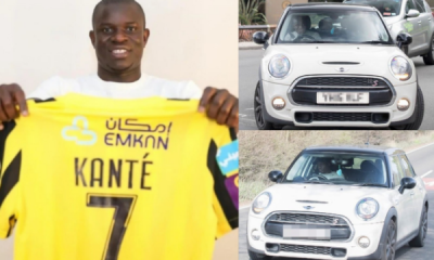 N’Golo Kante To Fly His Beloved Mini Cooper To Saudi After Signing $28.5m A Year With Al-Ittihad - autojosh