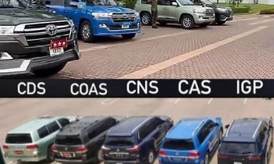 Official Vehicles Of The Now Ex-Service Chiefs At Aso Rock Days Before They Were Fired - autojosh