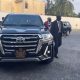 Moment President Tinubu Arrived At His Lagos Residence In Armored Toyota Land Cruiser LC 300 SUV - autojosh