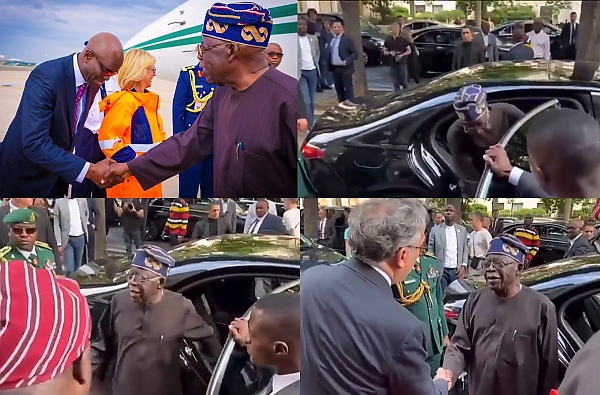 Today's Photos : President Tinubu Arrives In France For Global Financing Pact Summit - autojosh