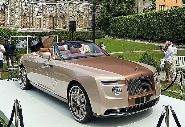 Take A Look At The Back Of The World's Most Expensive New Car, $28M Rolls-Royce Boat Tail - autojosh 