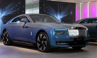 Rolls-Royce Spectre Electric Coupe Arrives At First UK Dealer Ahead Of Deliveries In Q4 2023 - autojosh