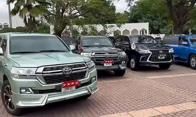 Nigerians React As Service Chiefs Leaves The State House In Exotic Cars After Meeting With President Tinubu - autojosh