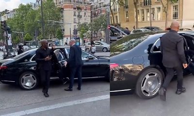 Tony Elumelu Shows How He Arrived In Style In A Mercedes-Maybach At 2023 VivaTech in Paris - autojosh