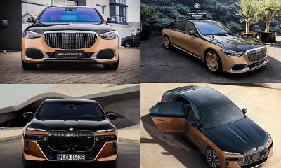 Who Wears The Two-tone Paint Better : Mercedes-Maybach By Virgil Abloh Or BMW i7 Electric? - autojosh