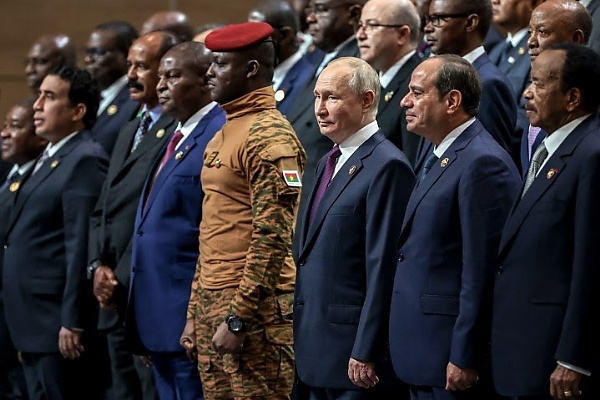 Photo News : African Leaders Chauffeured In Putin's Armored Aurus Limo During Russia-Africa Summit - autojosh 