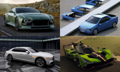 4-in-1 Car Mercedes, Aston Martin Valour, Genesis G90, 2024 Hyundai Santa Fe, Lamborghini SC43, July Posts You Missed - autojosh