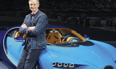 Bugatti Honours Retiring 'Director of Design' Who Oversaw The Designs Of Veyron, Chiron - autojosh