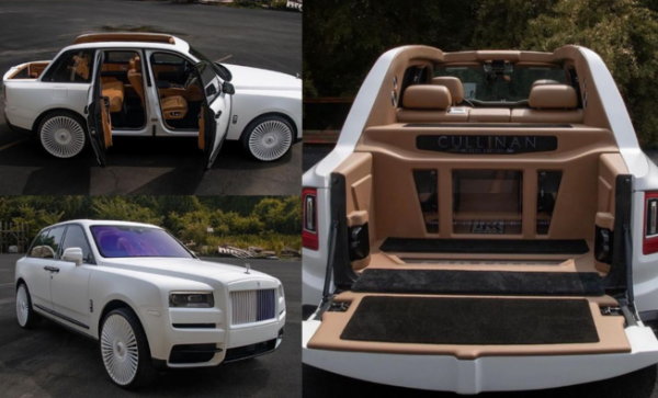 “Cullinan Vert Edition” : Rapper Lil Uzi Vert Gifts Himself Open-top Truck Based On Rolls-Royce Cullinan - autojosh