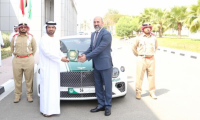 Bentley Continental GT Joins Dubai Police Fleet Of Super Patrol Cars - autojosh