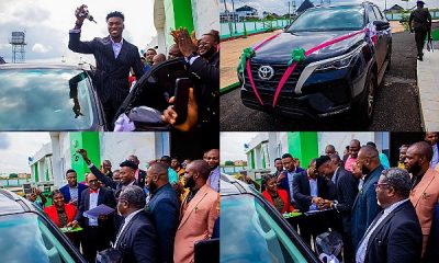 Ebonyi Govt Gifts Comedian MC Walter A Toyota Fortuner SUV After Guinness World Record Attempt - autojosh