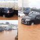 Edo State Governor’s Convoy Stuck On A Flooded Bad Road After Heavy Rainfall - autojosh