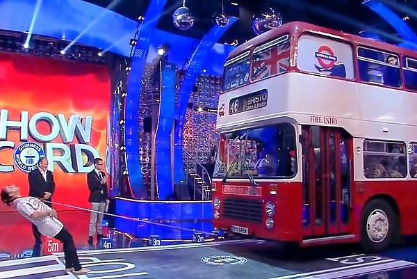 Heaviest Vehicle Pulled By Hair (Female), A Double Decker Bus With 32 People On Board By Asha Rani - autojosh