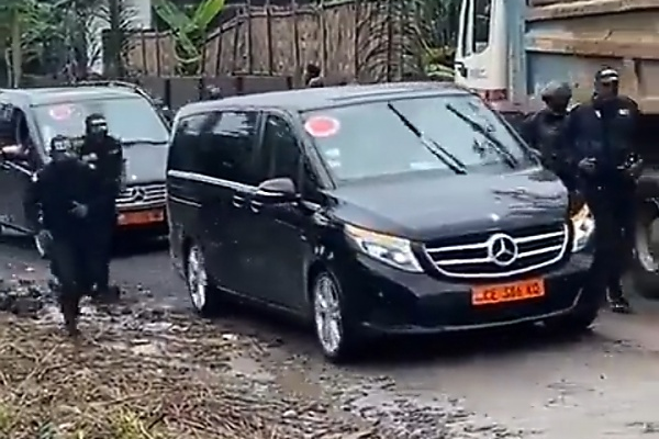 Check Out Kylian Mbappe's Convoy During His Visit To Cameroon - autojosh 