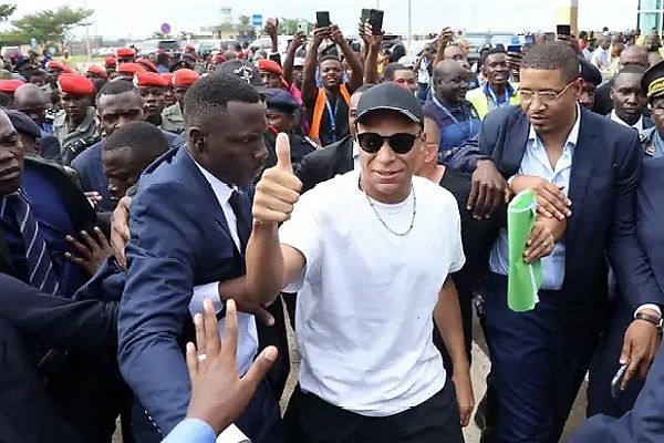 Check Out Kylian Mbappe's Convoy During His Visit To Cameroon - autojosh 