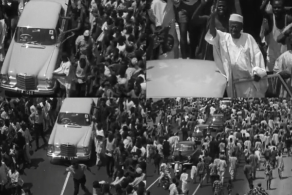 Throwback : Thousands Of Lagosians Welcome Chief Obafemi Awolowo To Lagos In 1966 - autojosh