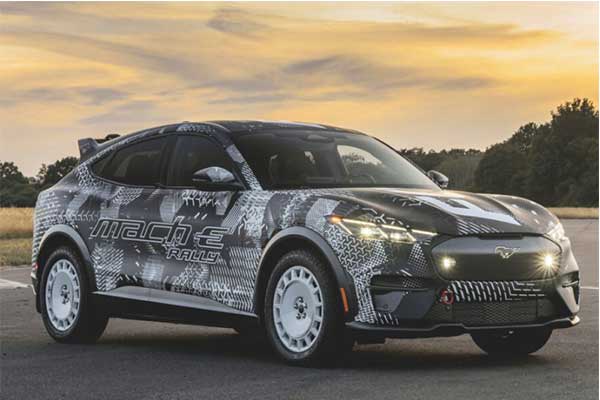 Ford Launches Mustang Mach-E Rally Variant At The Goodwood Festival Of Speed