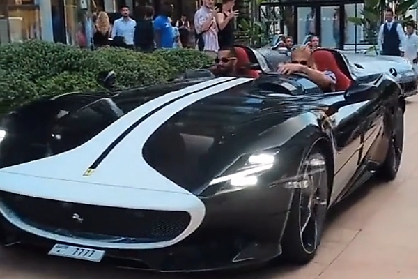 Man City Star Haaland Spotted In Monaco With A Roofless Ferrari Monza SP2 Worth $1.8 Million - autojosh 