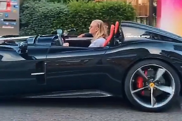 Man City Star Haaland Spotted In Monaco With A Roofless Ferrari Monza SP2 Worth $1.8 Million - autojosh 