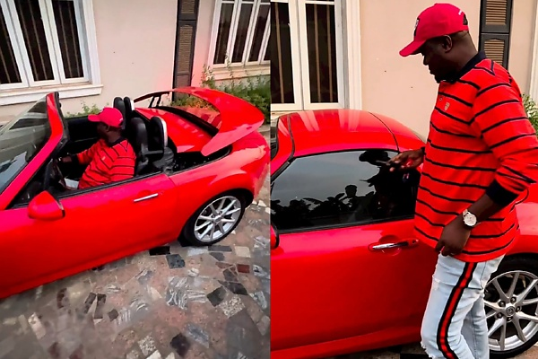 Actor Muyiwa Ademola Shows Off His 2-seater Mazda MX-5 Miata Convertible - autojosh 
