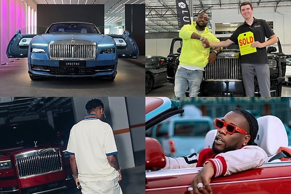 Which Nigerian Music Star Will Buy Rolls-Royce Spectre Worth $450,000 First? - autojosh