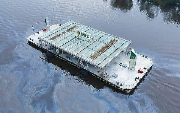 Today's Photos : NNPC Floating Filling Station In Buguma, Rivers State - autojosh 