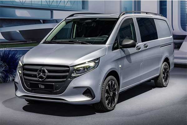 Mercedes-Benz Refreshes Vito, V-Class Ans Electric EQV For 2024 Model Year