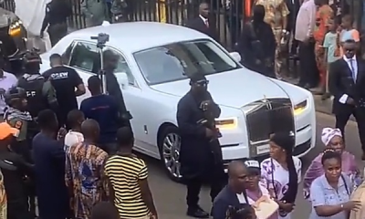 Rolls-Royce Phantom 8 Worth N500 Million Owned By Otunba Subomi Balogun Spotted At His Funeral Service - autojosh
