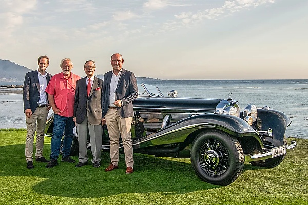 1937 Mercedes 540K Formerly Owned By King Of Afghanistan Wins ‘Best of Show’ At Pebble Beach - autojosh 