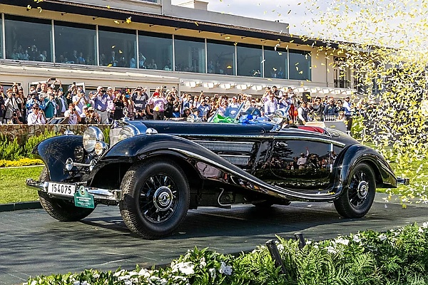 1937 Mercedes 540K Formerly Owned By King Of Afghanistan Wins ‘Best of Show’ At Pebble Beach - autojosh 