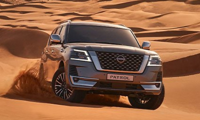 Barely Driven Accidented 2023 Nissan Patrol Titanium Spotted In Dubai Car Graveyard - autojosh