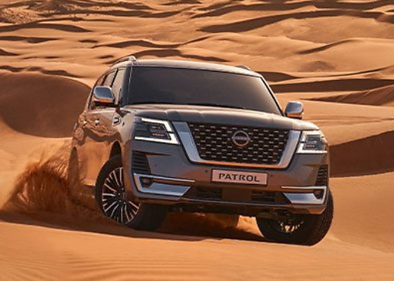 Barely Driven Accidented 2023 Nissan Patrol Titanium Spotted In Dubai Car Graveyard - autojosh
