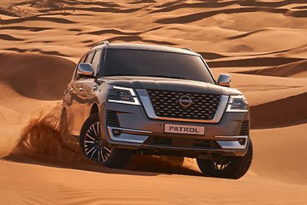 Barely Driven Accidented 2023 Nissan Patrol Titanium Spotted In Dubai Car Graveyard - autojosh 