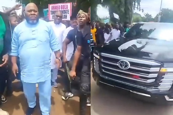 Photos : Asari-Dokubo Turned Up In ₦200m Armored Toyota Land Cruiser To Show Support For Tinubu - autojosh