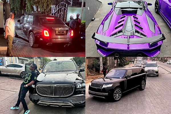 Arthur Eze's Rolls-Royce, Burna’s Aventador, Fekomi Herbals CEOs Mercedes-Maybach GLS, E-Money's Range Rover, Nigerian News In August - autojosh
